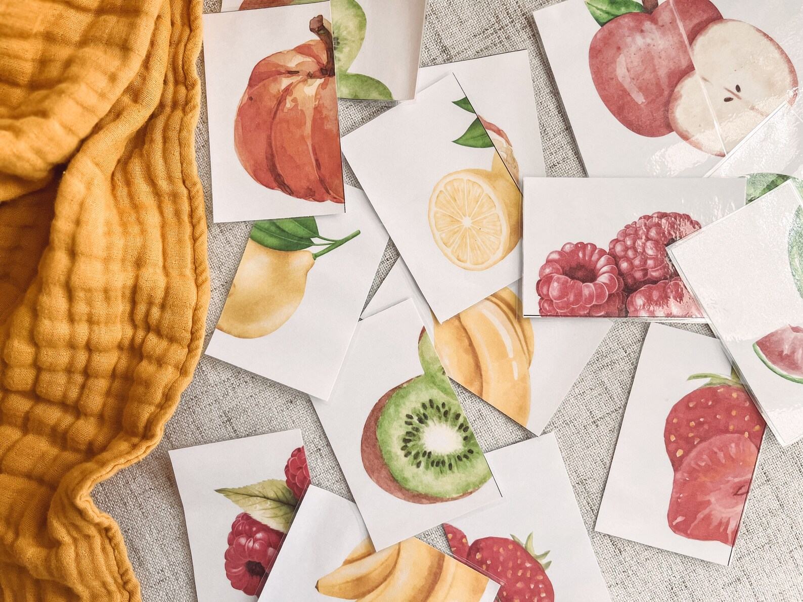 Healthy Food Matching Cards Fun Learning for Preschoolers and Toddlers - Image 2