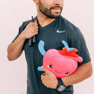 Heartfelt Plush A Symbol of Love and Resilience for Cardiology Professionals