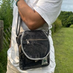 Hemp Cotton Festival Shoulder Bag Your Hippie Haven for Essentials