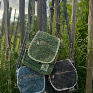 Hemp Cotton Festival Shoulder Bag Your Hippie Haven for Essentials