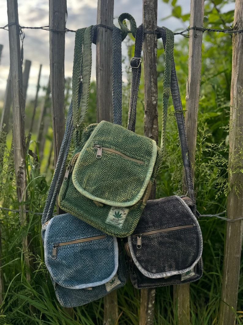 Hemp Cotton Festival Shoulder Bag Your Hippie Haven for Essentials