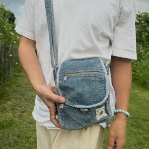 Hemp Cotton Festival Shoulder Bag Your Hippie Haven for Essentials