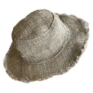 Hemp Sun Hat Eco-Friendly, Handmade Hippie Festival Hat for Sun Protection