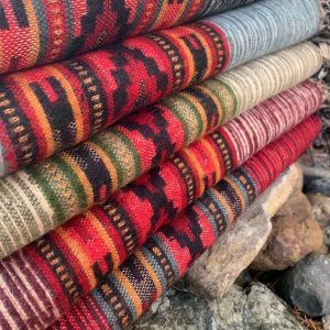 Himalayan Yak Wool Blanket Shawl Handcrafted Tribal Art from Kathmandu Valley, Preserving Cultural Heritage
