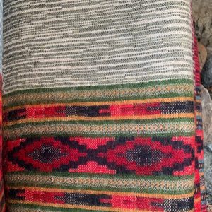 Himalayan Yak Wool Blanket Shawl Handcrafted Tribal Art from Kathmandu Valley, Preserving Cultural Heritage