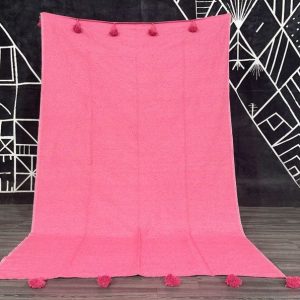 Honeycomb Haven Luxurious 95% Moroccan Cotton Waffle Bedspread for Unparalleled Comfort