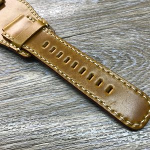 Horween Shell Cordovan Cuff Strap Elevate Your Timepiece with Timeless Elegance