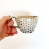 Hygge Blue Polka Dot Mug A Danish Delight for Your Morning Ritual