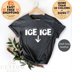 Ice Ice Baby Family T-shirt Announce Your Pregnancy with Style and Humor