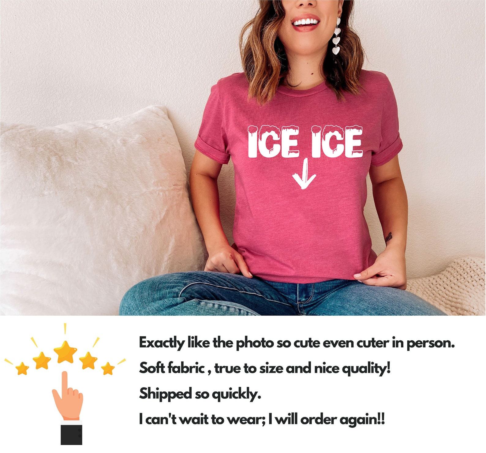 Ice Ice Baby Family T-shirt Announce Your Pregnancy with Style and Humor - Image 5