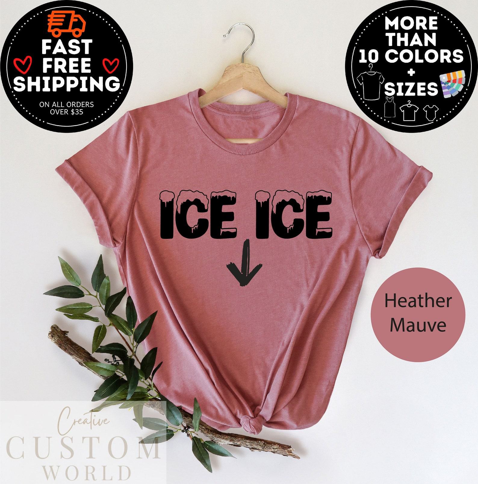 Ice Ice Baby Family T-shirt Announce Your Pregnancy with Style and Humor - Image 4