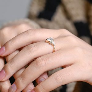 IGI Certified Marquise Lab-Grown Diamond Engagement Ring A Promise of Brilliance and Ethical Luxury
