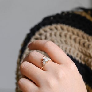 IGI Certified Marquise Lab-Grown Diamond Engagement Ring A Promise of Brilliance and Ethical Luxury