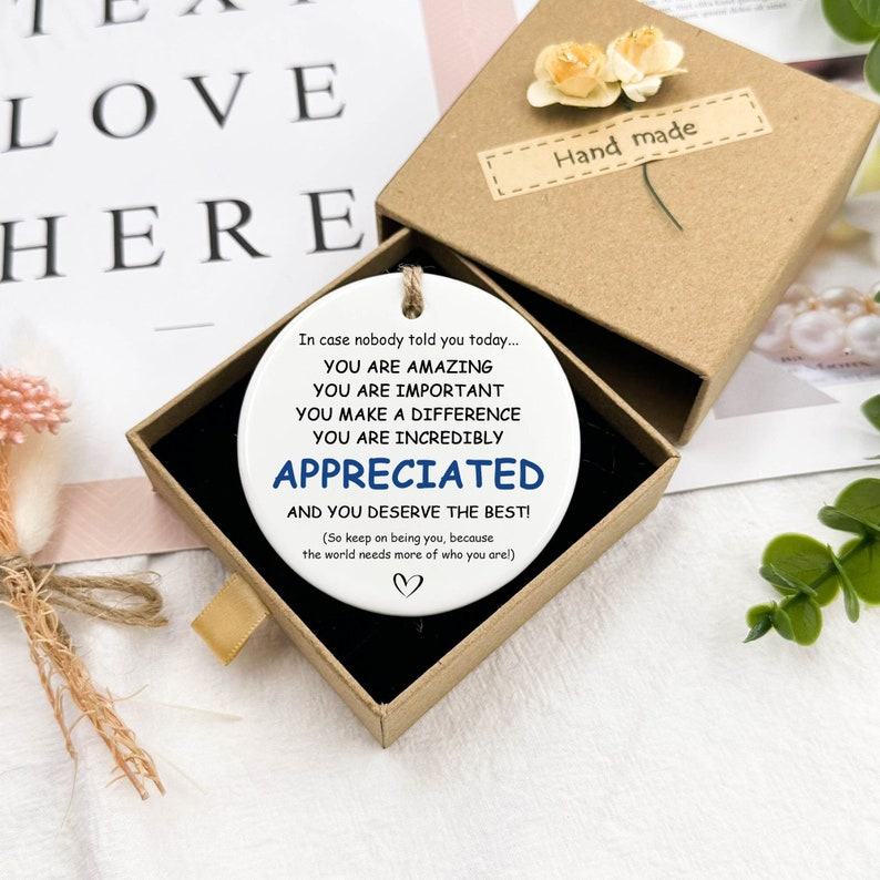 Illuminate Your Day with Gratitude ‘You Are Incredibly Appreciated’ Affirmation Sign