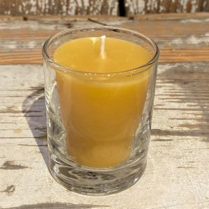 Illuminate Your Home with Nature’s Golden Glow Pure Beeswax Flat Top Votives
