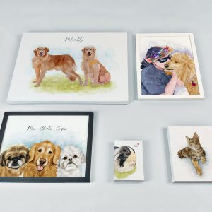 Immortalize Your Furry Friend Custom Pet Portraits for Cherished Memories