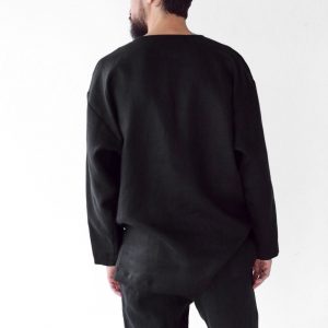 Indulge in Comfort and Style Oversized Linen Sweatshirt for Men
