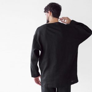 Indulge in Comfort and Style Oversized Linen Sweatshirt for Men