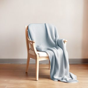 Indulge in Comfort Luxurious Linen Waffle Throw for Home and Baby
