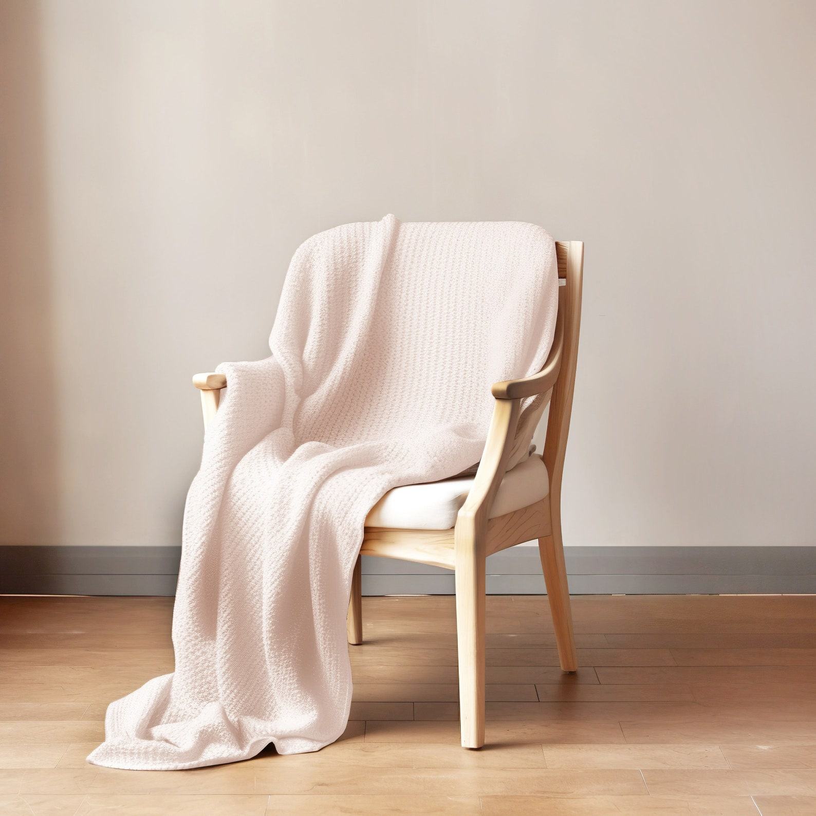 Indulge in Comfort Luxurious Linen Waffle Throw for Home and Baby
