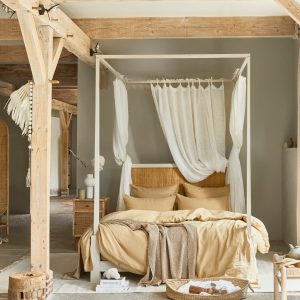 Indulge in Comfort Waffle-Weave Linen Throw for Sofa and Home Decor