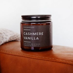 Indulge in Serenity Cashmere Vanilla Candle – A Symphony of Warmth and Comfort