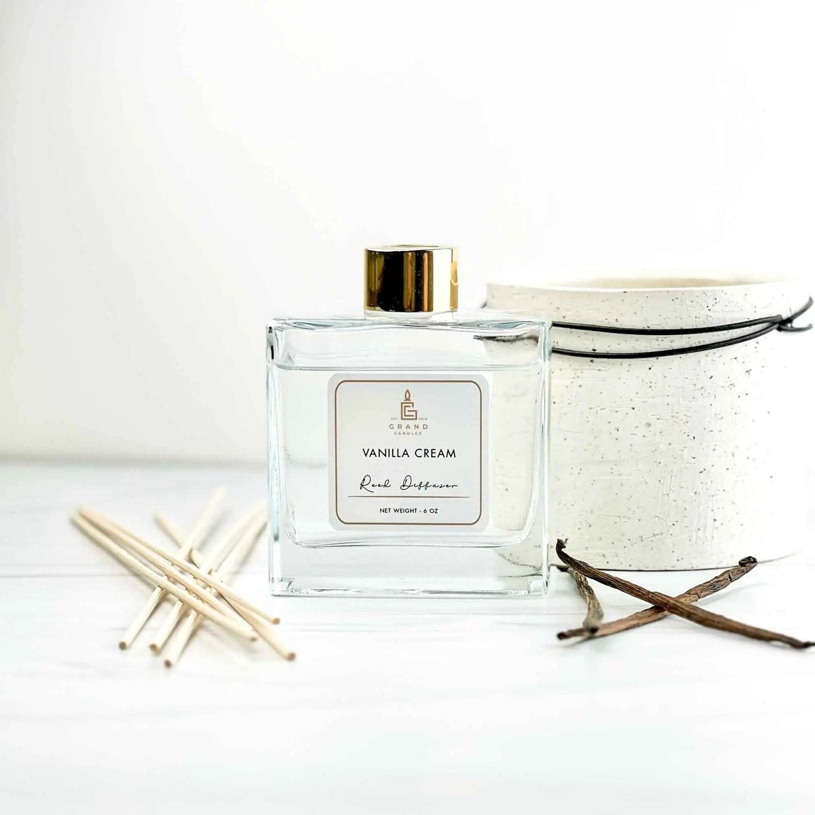 Indulge in Serenity Vanilla Reed Diffuser for a Luxurious Aromatic Escape