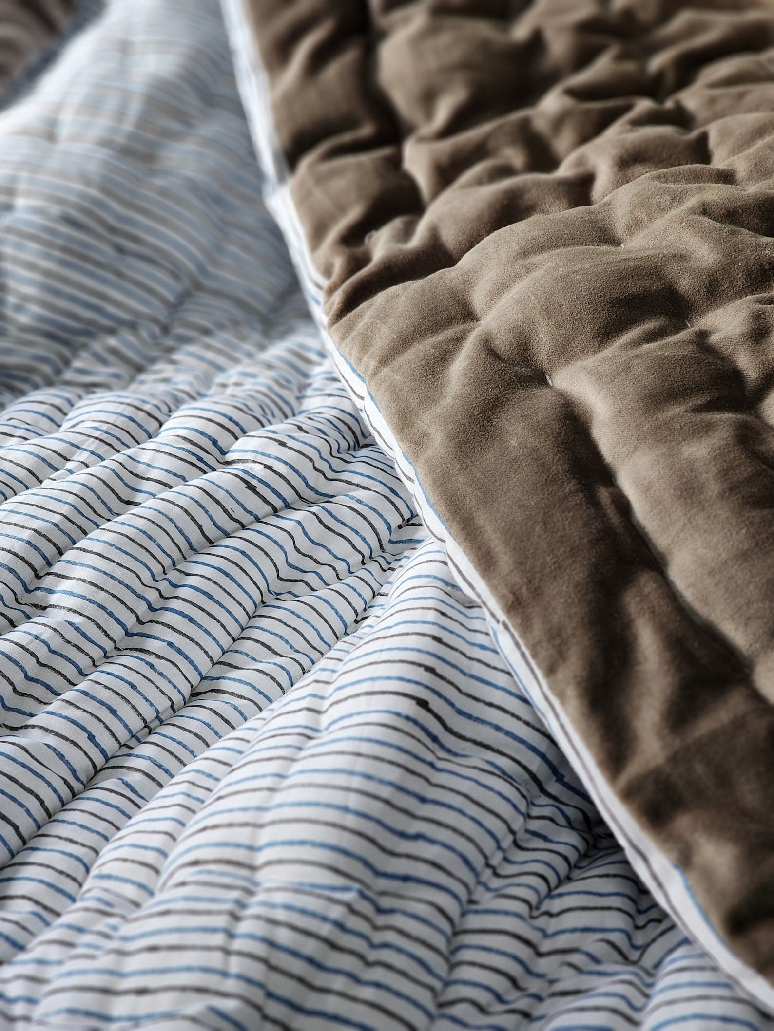 Indulge in Tranquil Slumber Cozy Haven’s Velvet Quilt, Voile Runner, and Soft Throw - Image 5