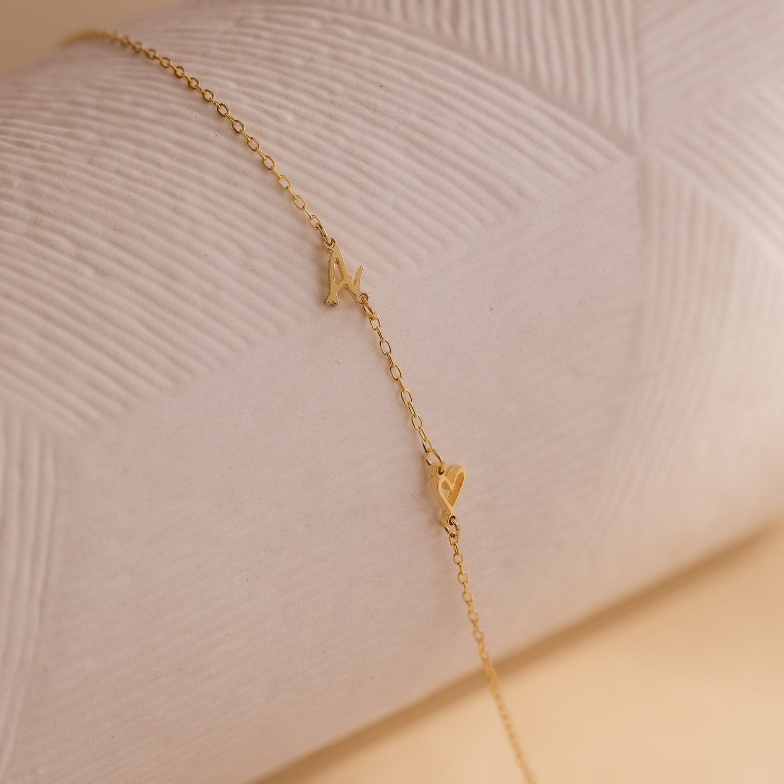 Initial Heart Necklace A Timeless Symbol of Love and Connection