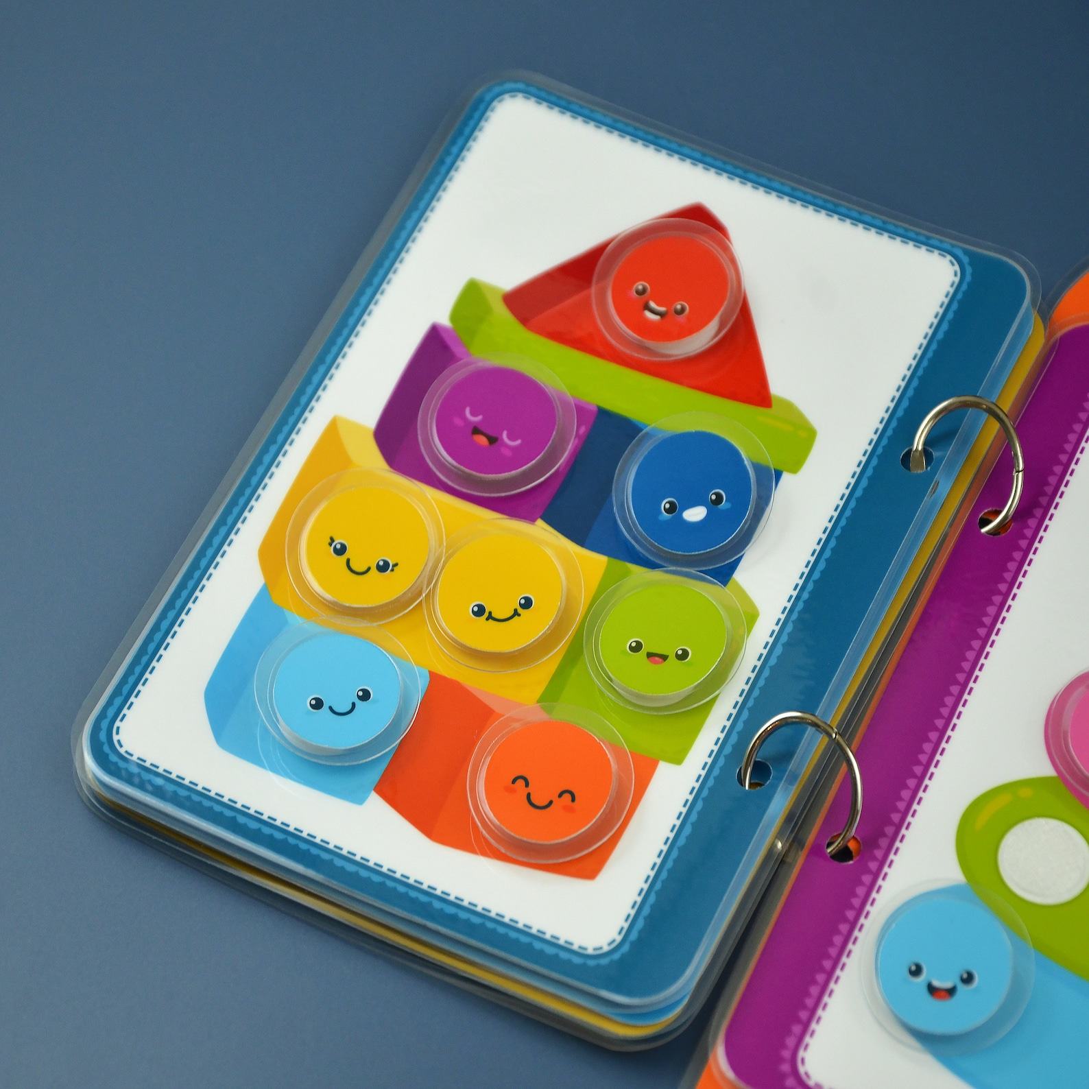 Interactive Color Matching Busy Book A Fun and Educational Activity for Toddlers