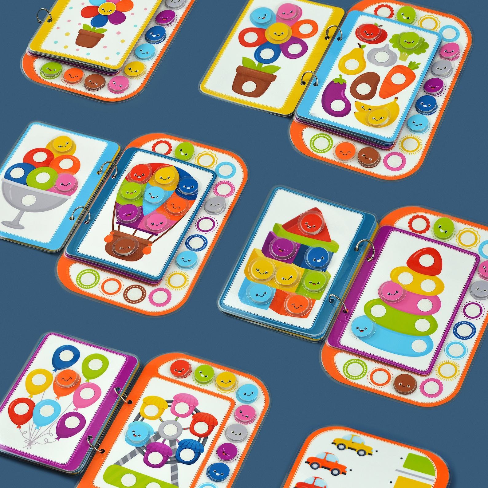 Interactive Color Matching Busy Book A Fun and Educational Activity for Toddlers