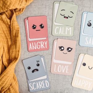 Interactive Emotion Flashcards Empowering Toddlers and Preschoolers with Emotional Intelligence