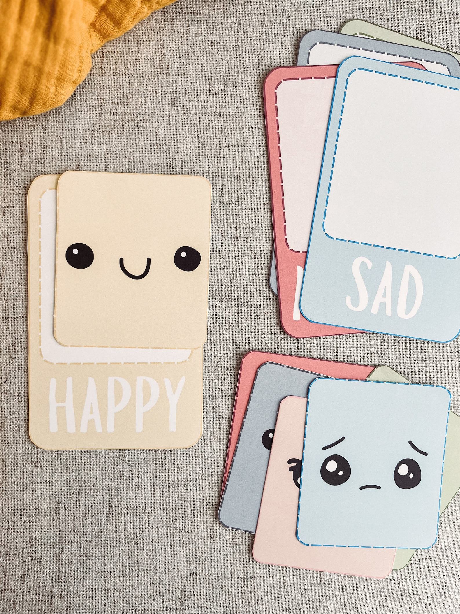 Interactive Emotion Flashcards Empowering Toddlers and Preschoolers with Emotional Intelligence - Image 4