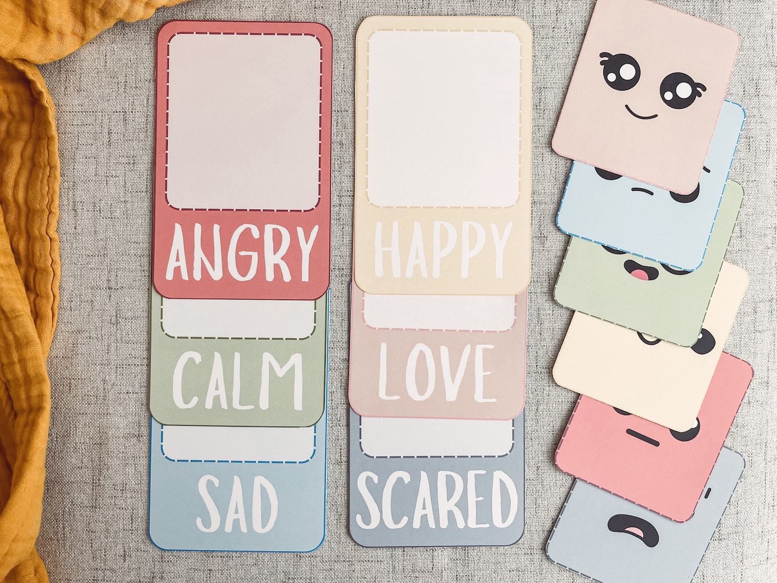Interactive Emotion Flashcards Empowering Toddlers and Preschoolers with Emotional Intelligence - Image 5