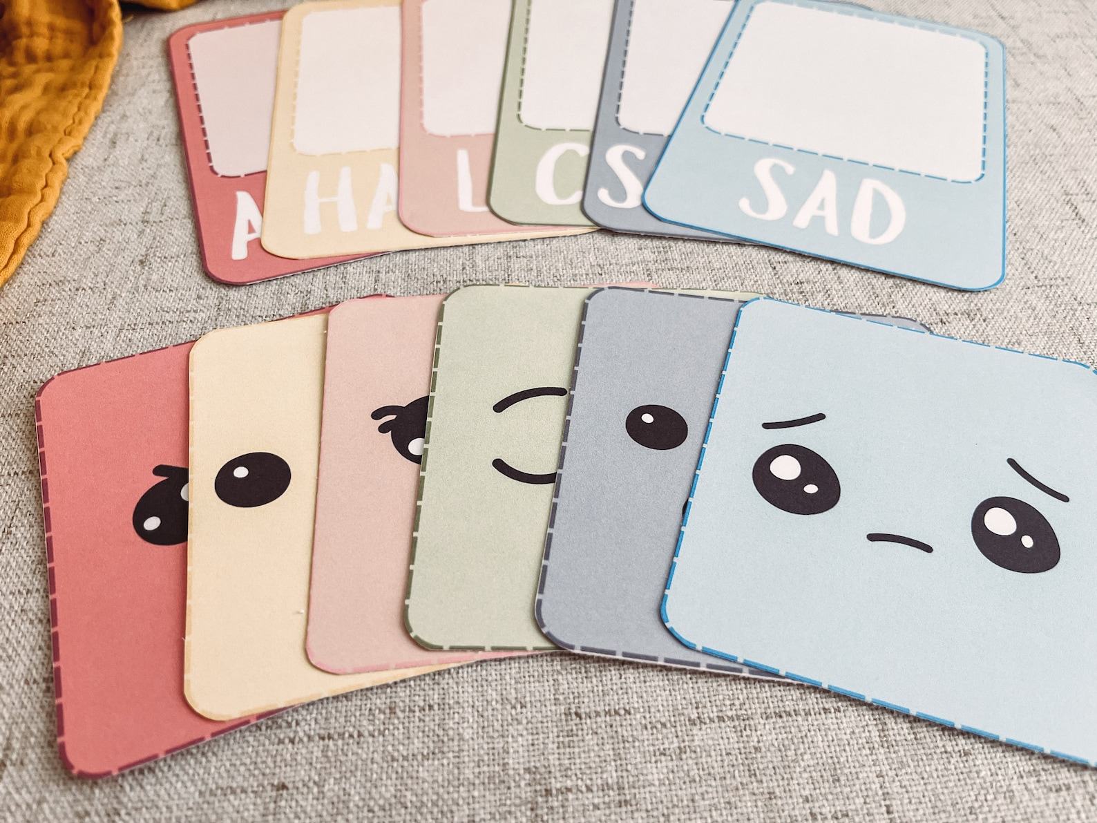 Interactive Emotion Flashcards Empowering Toddlers and Preschoolers with Emotional Intelligence - Image 3