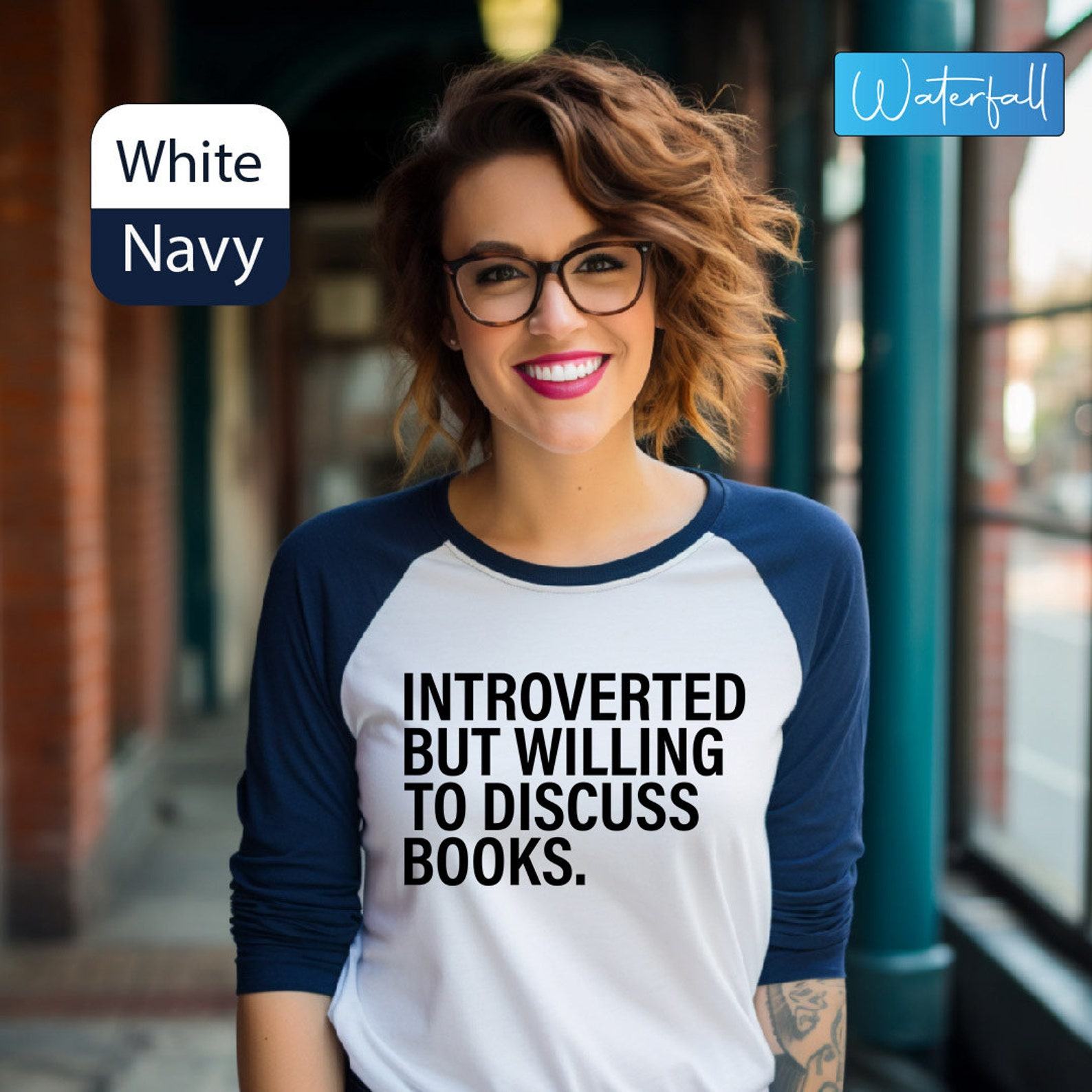 Introverted Bookworm Unleash Your Inner Booktrovert with This Witty Tee