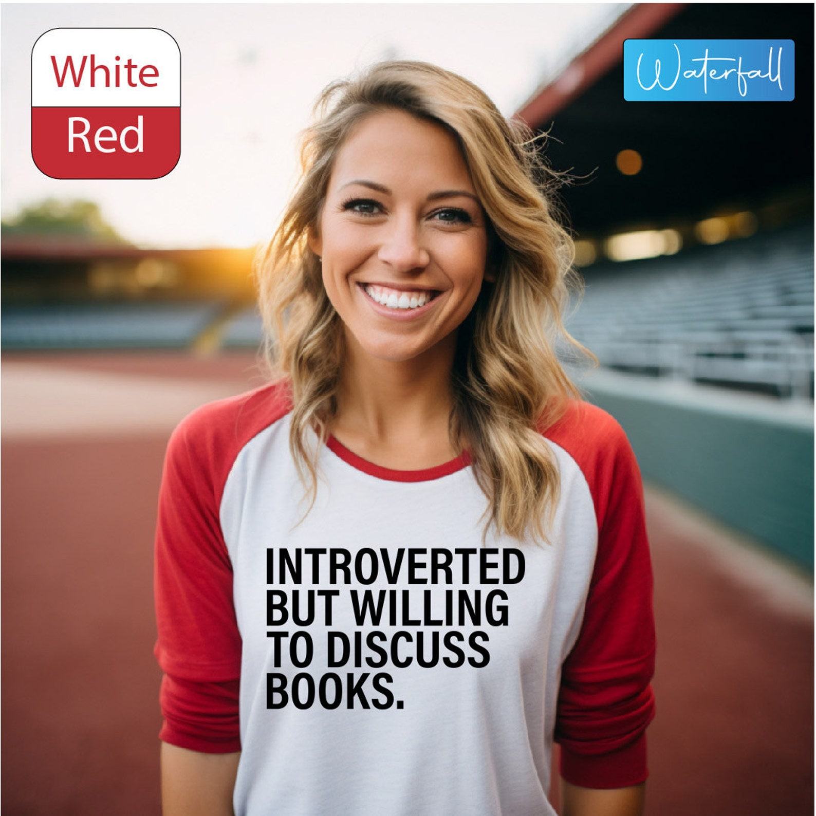 Introverted Bookworm Unleash Your Inner Booktrovert with This Witty Tee