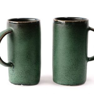 Jade Serenity Tranquil Moments in an Oversized Stoneware Mug