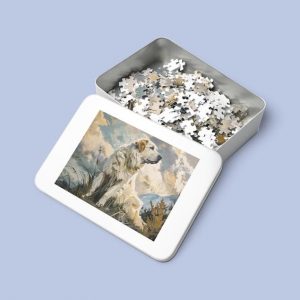 Jigsaw Puzzle Canine Guardians – A Fun Challenge for Kids and Adults, Featuring Livestock Guardian Dogs