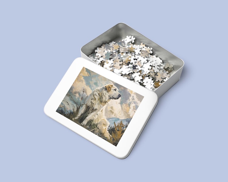 Jigsaw Puzzle Canine Guardians – A Fun Challenge for Kids and Adults, Featuring Livestock Guardian Dogs