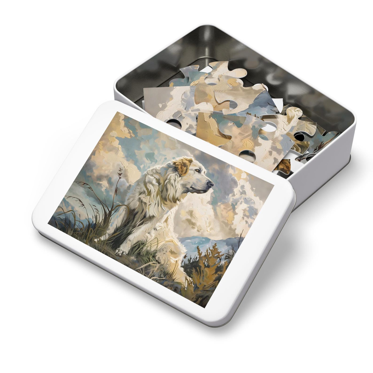 Jigsaw Puzzle Canine Guardians – A Fun Challenge for Kids and Adults, Featuring Livestock Guardian Dogs
