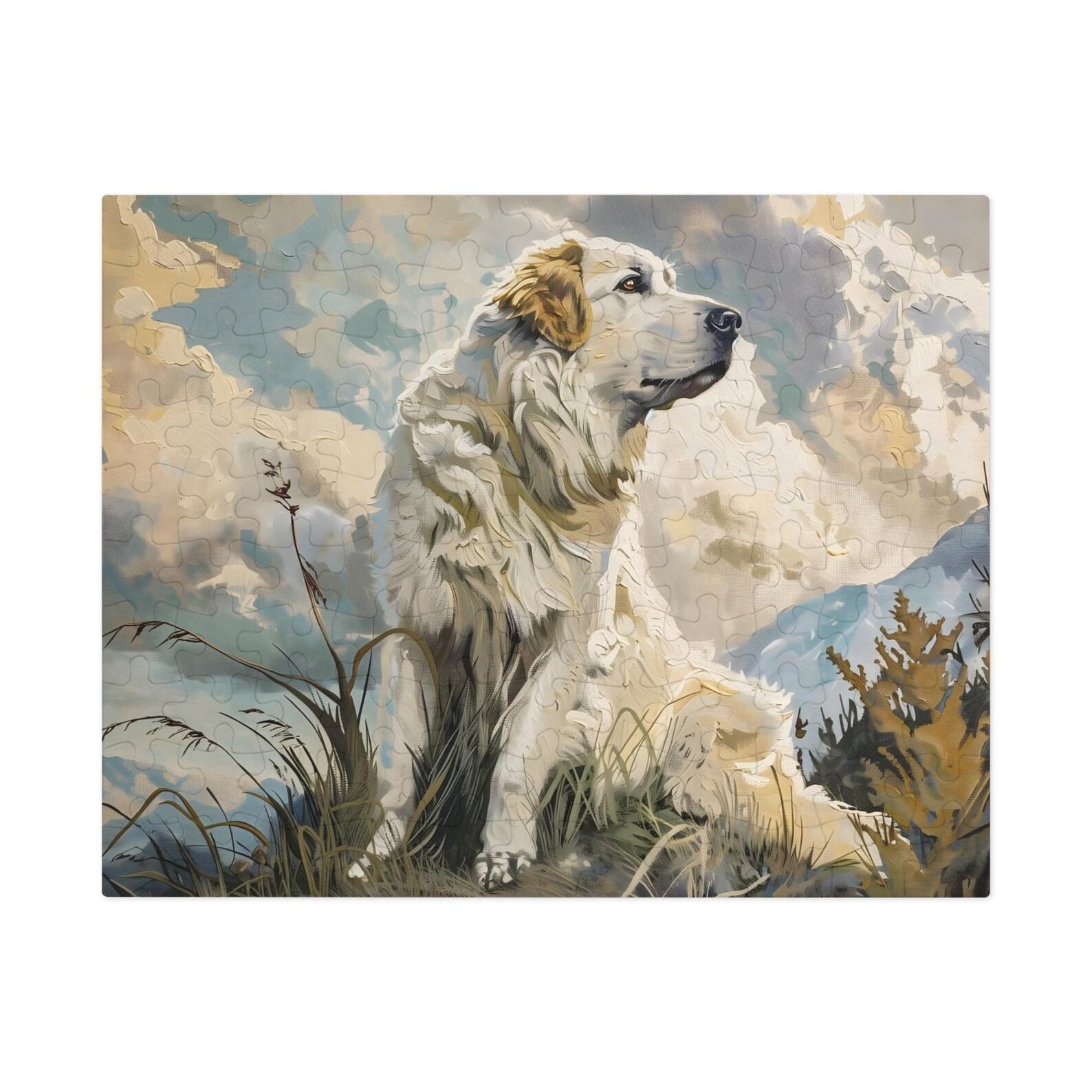 Jigsaw Puzzle Canine Guardians – A Fun Challenge for Kids and Adults, Featuring Livestock Guardian Dogs