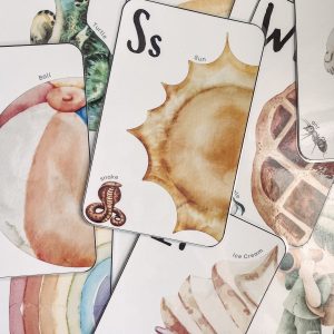 Jumbo Alphabet Double-Sided Flashcards Empowering Preschoolers and Homeschoolers with Writing Practice and Literacy Skills