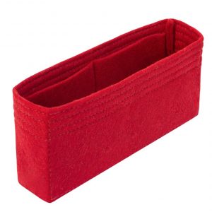 Kate Reversible Suede and Smooth Leather Medium Bag Insert Organizer