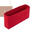 Kate Reversible Suede and Smooth Leather Medium Bag Insert Organizer