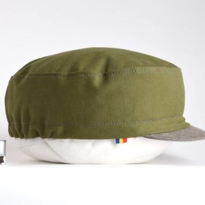 Khaki Cycling Cap Army Style with a Twist for Him (Extra Small Sizes Available)
