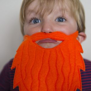 Kids’ Felt Beard Mask The Ultimate Dress-Up Accessory for Kings, Jesters, and More!