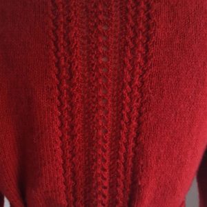 Knitting Pattern Cropped Wrap Cardi with Long Sleeves and Ties