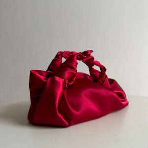Knotted Satin Bag A Versatile Accessory for Every Occasion