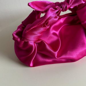 Knotted Satin Evening Bag A Symphony of Colors for Every Occasion